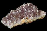 Amethyst Crystal Geode Section - Morocco #127974-1